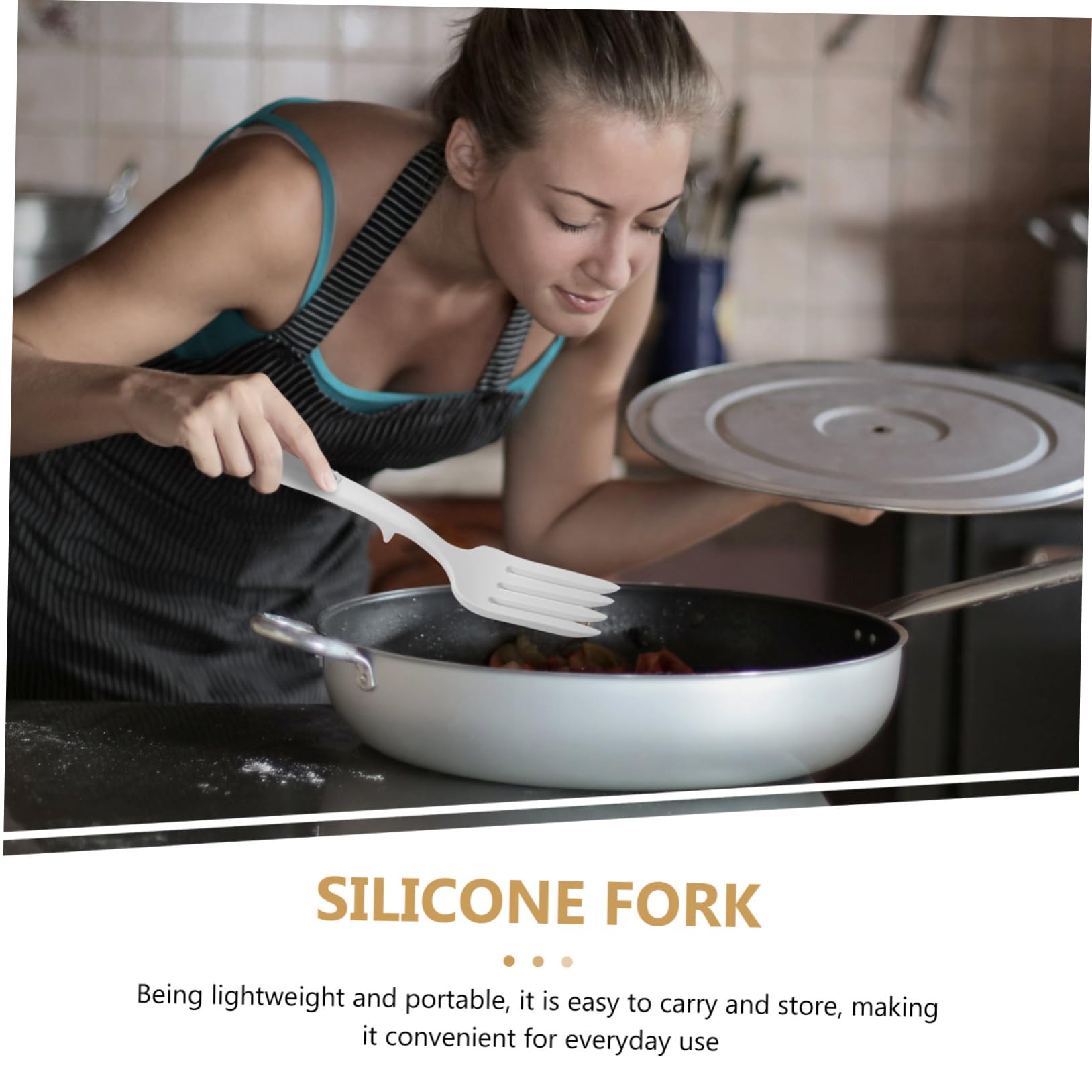 2stücke Silikon Kochgabel Hitzebeständige Nudelgabel Ergonomisch Und Rutschfest Für Spaghetti Und Pasta Langlebiges Sicheres Material Moderne Leicht Zu Reinigen