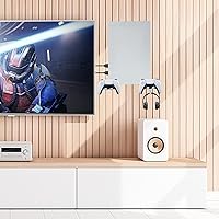 Vista 9 de Wabracket Wall Mount Kits for PS5, 6 in 1 Sturdy Wall Mount Brackect Holder for PS5, Compatiable with Both Digital and Disc Version, with Detachable