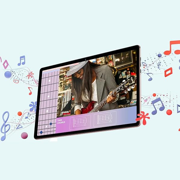 Gemini AI Tablette Android Tablette10 Pouces, 128 Go ROM +2 To TF Extensible, Octa-Core, Widevine L1, GMS Certification, 5GWiFi, 5MP+8MP, Bluetooth 5.0, Tablette avec Clavier + Souris et Cast, Rose - 5