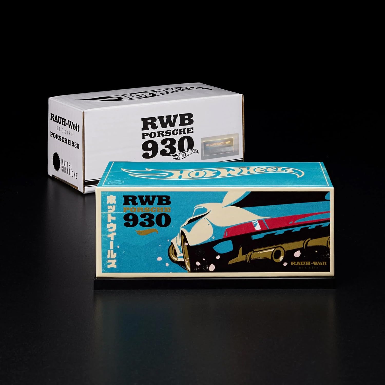 Hot Wheels RLC Exclusive RWB Porsche 930 – Spectraflame Teal, Opening Doors & Trunk, Real Riders Wheels, 1:64