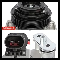 Vista 9 de A-Premium Compresor A/C con embrague compatible con Buick Regal 2.4L 2012, polea de 5 ranuras