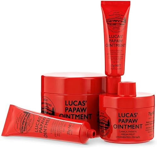 Miniatura 6 de Lucas' Papaw Ungüento  Tubos de 0.88 oz (paquete de 4)  Bálsamo tópico multiusos para aliviar la piel  Importado de Australia