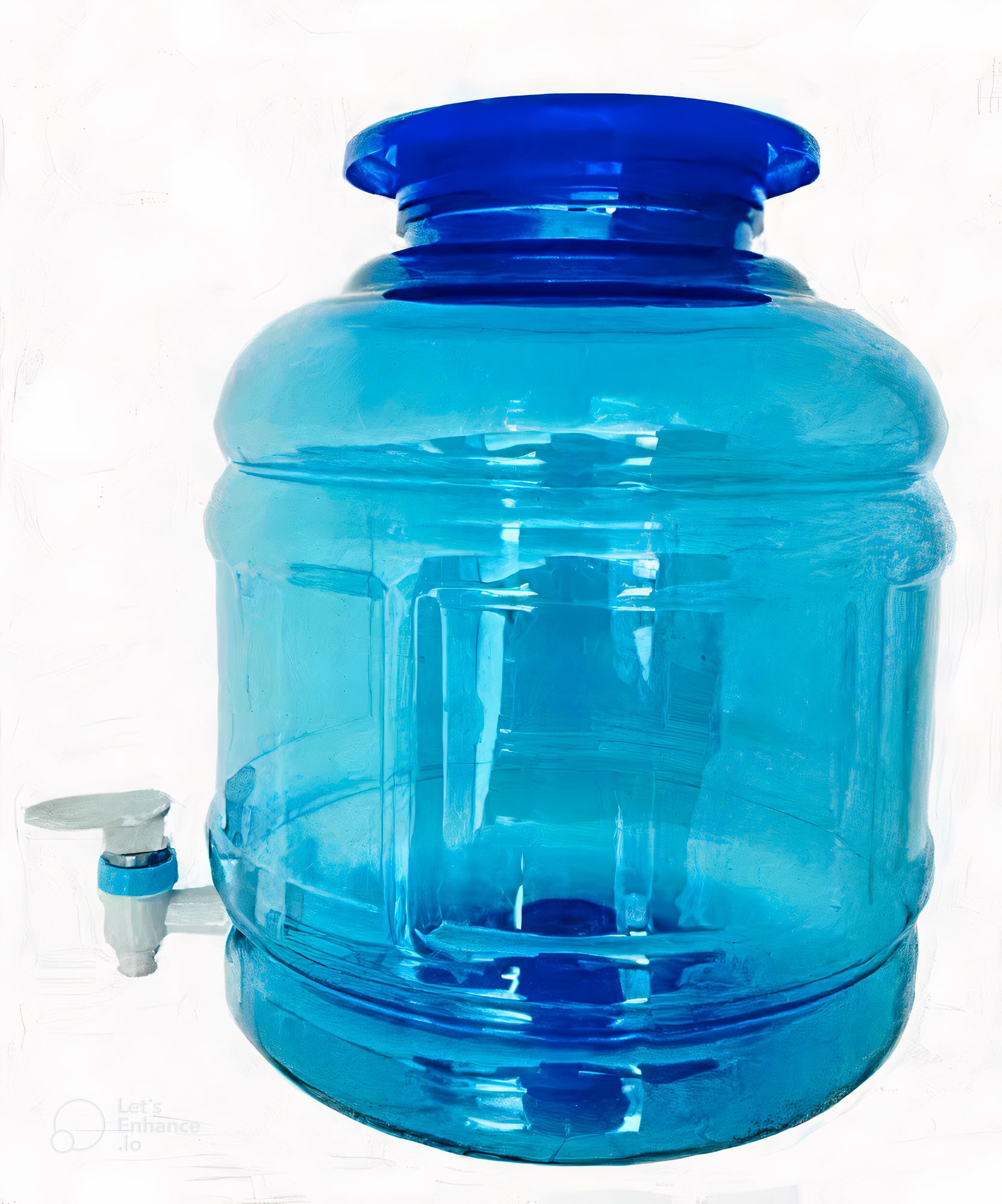 Ig World 10 Liter Plastic Water Dispenser Bottle Matka Jar For Home, Kitchen, Office Compatible Blue (Without Lid) (B0BVKSVFJM) Amazon Price History, Amazon Price Tracker