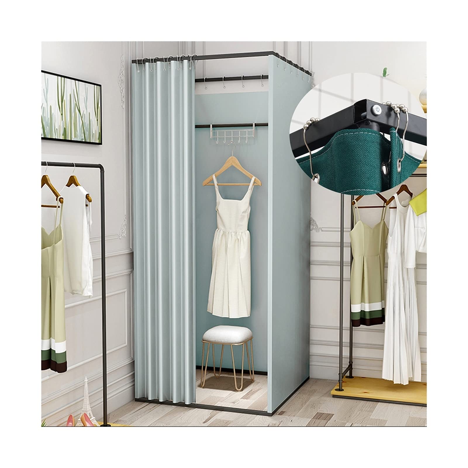Amazon.com: YXYECEIPENO Clothing Store Mobile Fitout Room Convenient Simple Locker Highly Adjustable, Strong Practicality Fashion Show, Photo Shoot, Dressing Room of The Pool Party 10 Colors, 2 Sizes : Home & Kitchen Amazon.com: YXYECEIPENO Clothing Store Mobile Fitout Room Convenient Simple Locker Highly Adjustable, Strong Practicality Fashion Show, Photo Shoot, Dressing Room of The Pool Party 10 Colors, 2 Sizes : Home & Kitchen