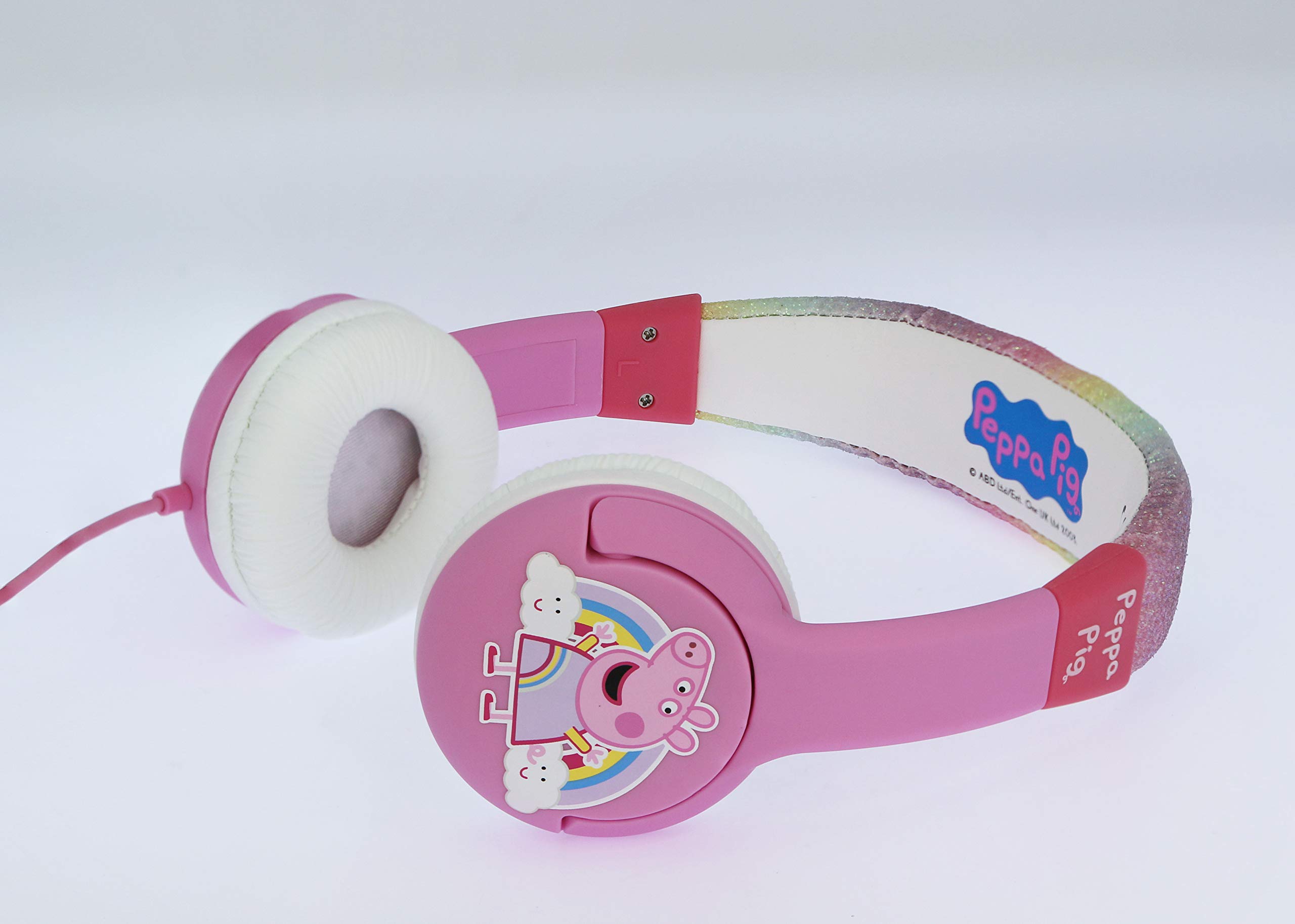 OTL-Cuffie-PEPPA PIG RAINBOW CHILDREN'S-Bambino - Not Machine Specific, Rosa