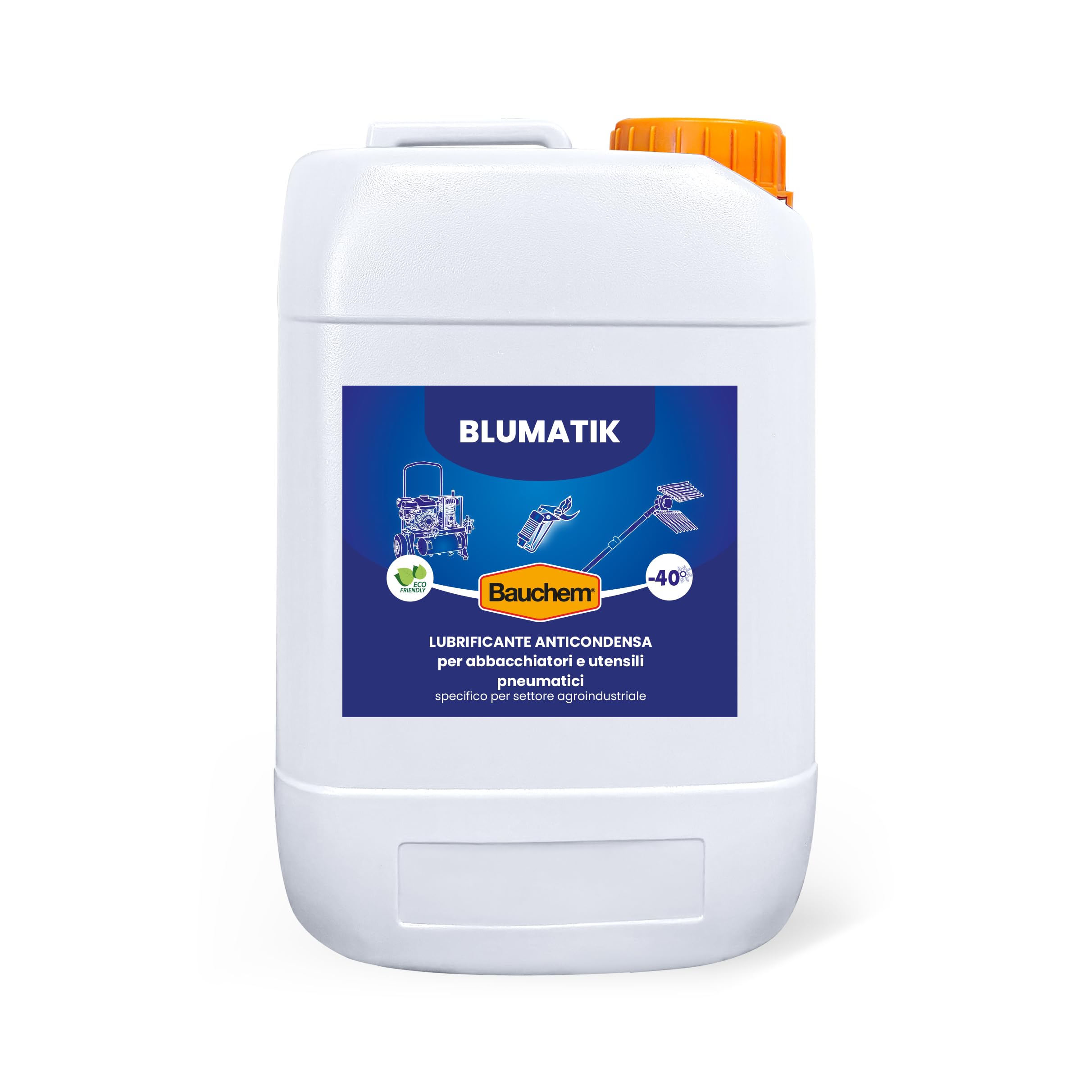 Blumatik Fluido Lubrificante Anticondensa per Utensili Agricoli e da Giardino -40°/+150° 5 Lt