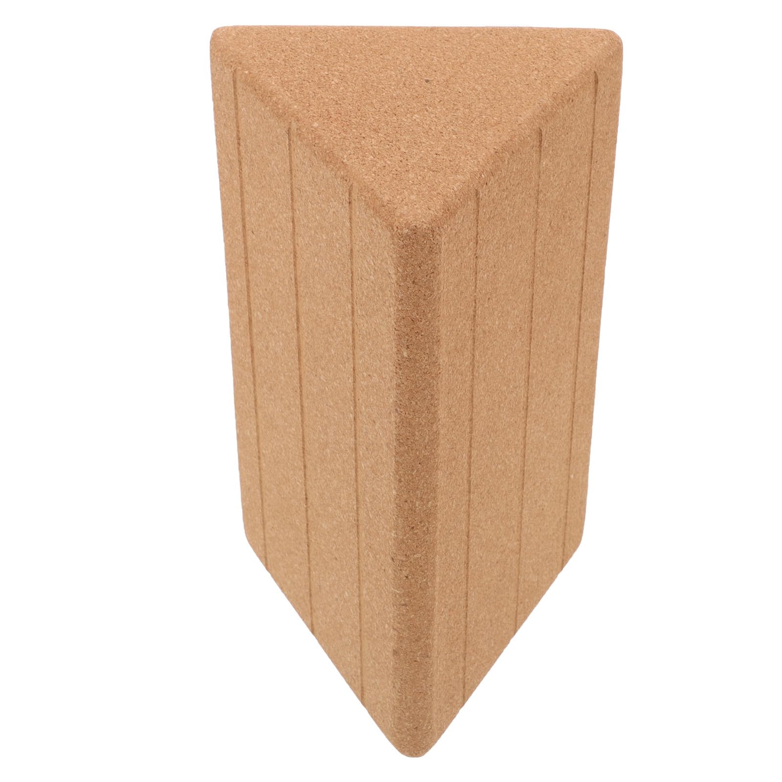 Bloque de Corcho Triangular para Yoga, Ladrillo de Entrenamiento