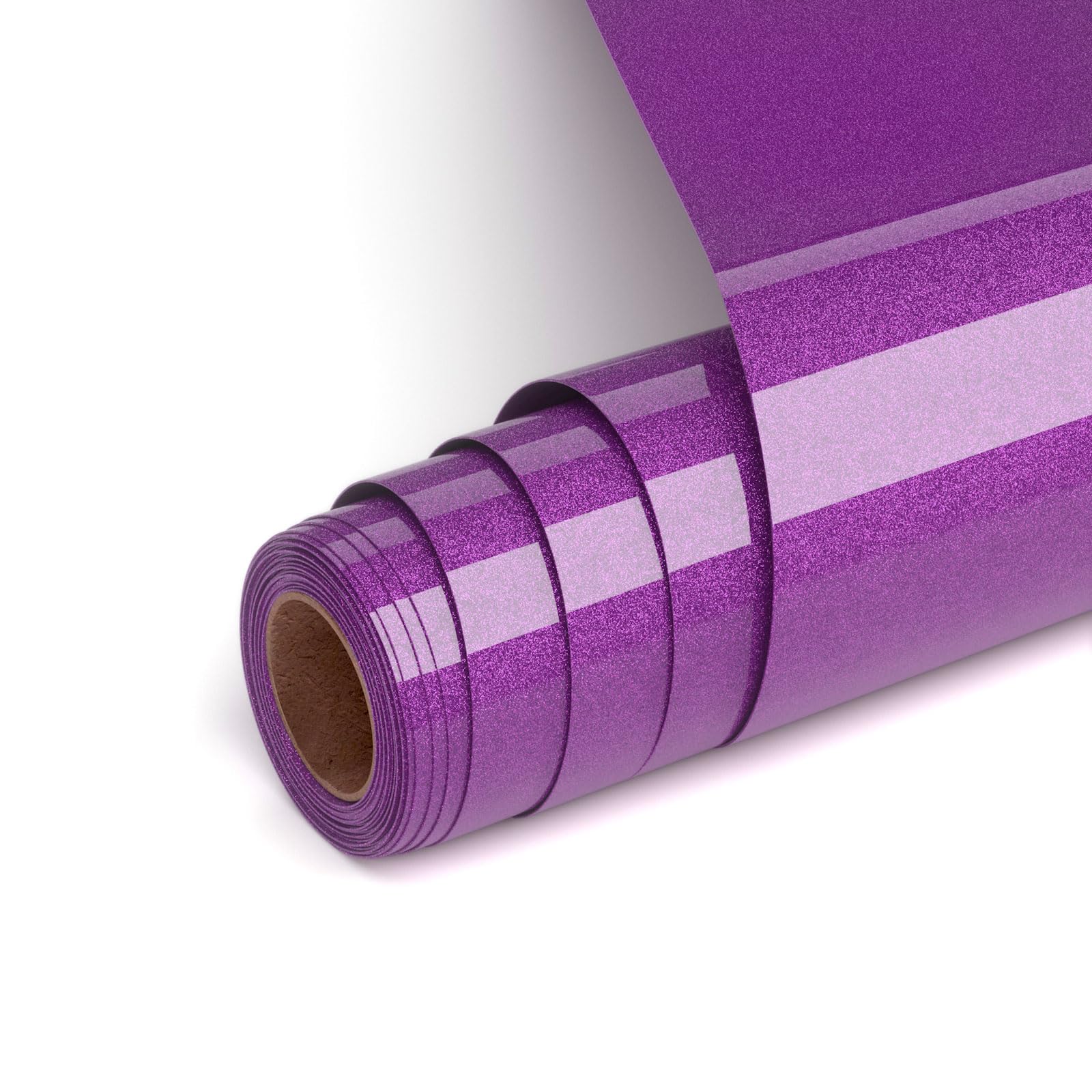 Rouleau Vinyle Transfert Thermique 3D Paillettes TECKWRAP 25.4x150cm - Pour T-shirts, Tissus, Loisirs Créatifs | HTV Doré