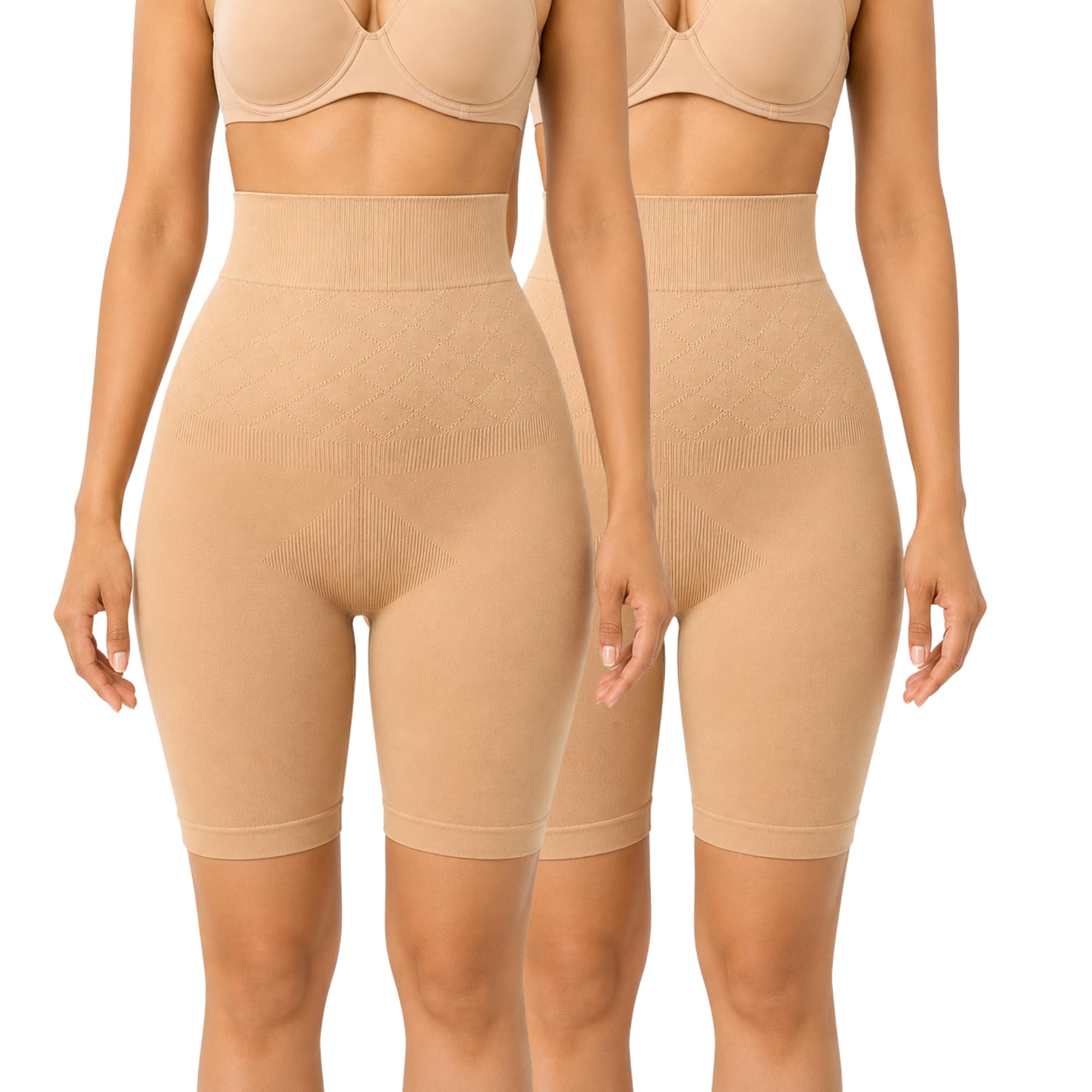 Women's Seamless Shapewear for Tummy Control | High Waist Compression Body Shaper | Slimming Sculpting Innerwear-image-21