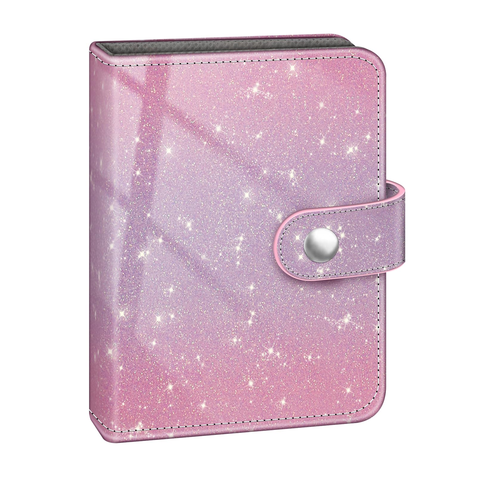 Fintie Mini Photos Album Book for 2x3 Inch Films - 52 Pockets Small Albums for Fujifilm Instax Mini Instant Camera/Polaroid Hi-Print Pictures, Kpop Photocard Holder Binder, Fantasy Ombre
