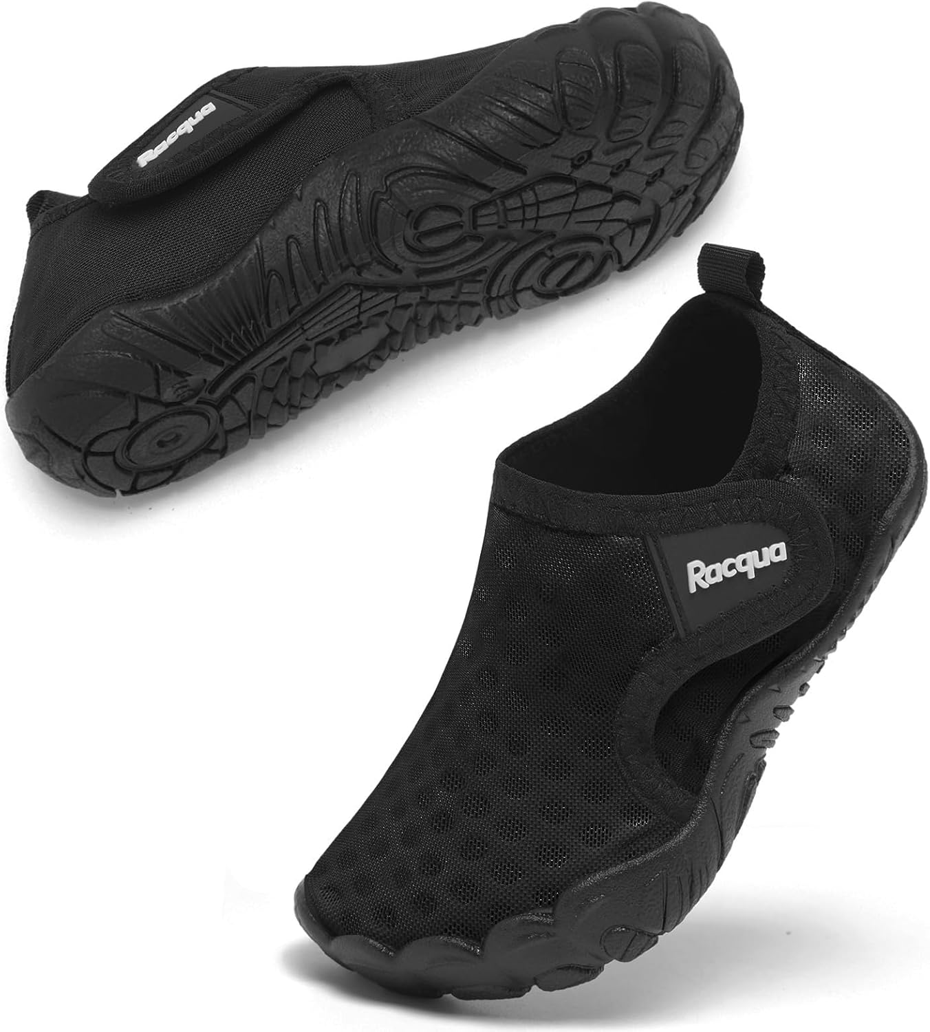 Racqua Toddler Water Shoes Baby Swim Aqua Non-Slip Shoes for Kids Boys Girls(Baby/Toddler) - Image 3