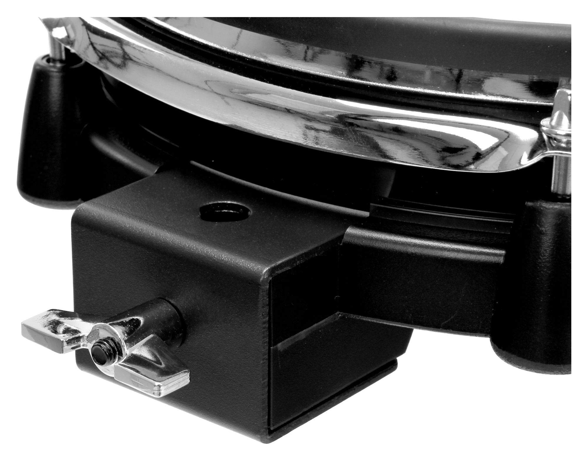 XDrum MP-08 Mesh Pad 08" (E-Drum, Mesh Head, Gewebe-Fell, Dual Zone, Rim Shot Funktion, natürliches Spielgefühl, Roland kompatibel, inkl. Halter)