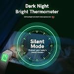 Viproud Forehead Thermometer for Adults, Kids & Babies, Accurate Results | 1s Fast Reading, 3-color backlight screen, 35 Memory Sets, Non-Contact, ℃/℉ Switchable, Silent Mode, Object/Room Mode