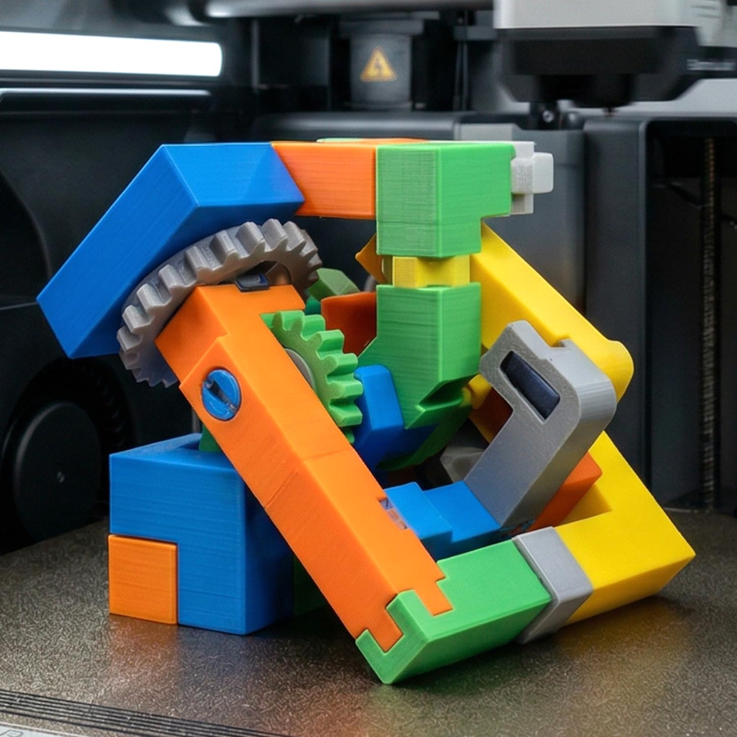 eSUN PLA+ Filamento 1,75 mm, PLA+HS Filamento 2kg Argento | Migliore tenacità e precisione +/- 0,03 mm. Più resistente del PLA standard. Ottima adesione per stampante 3D.