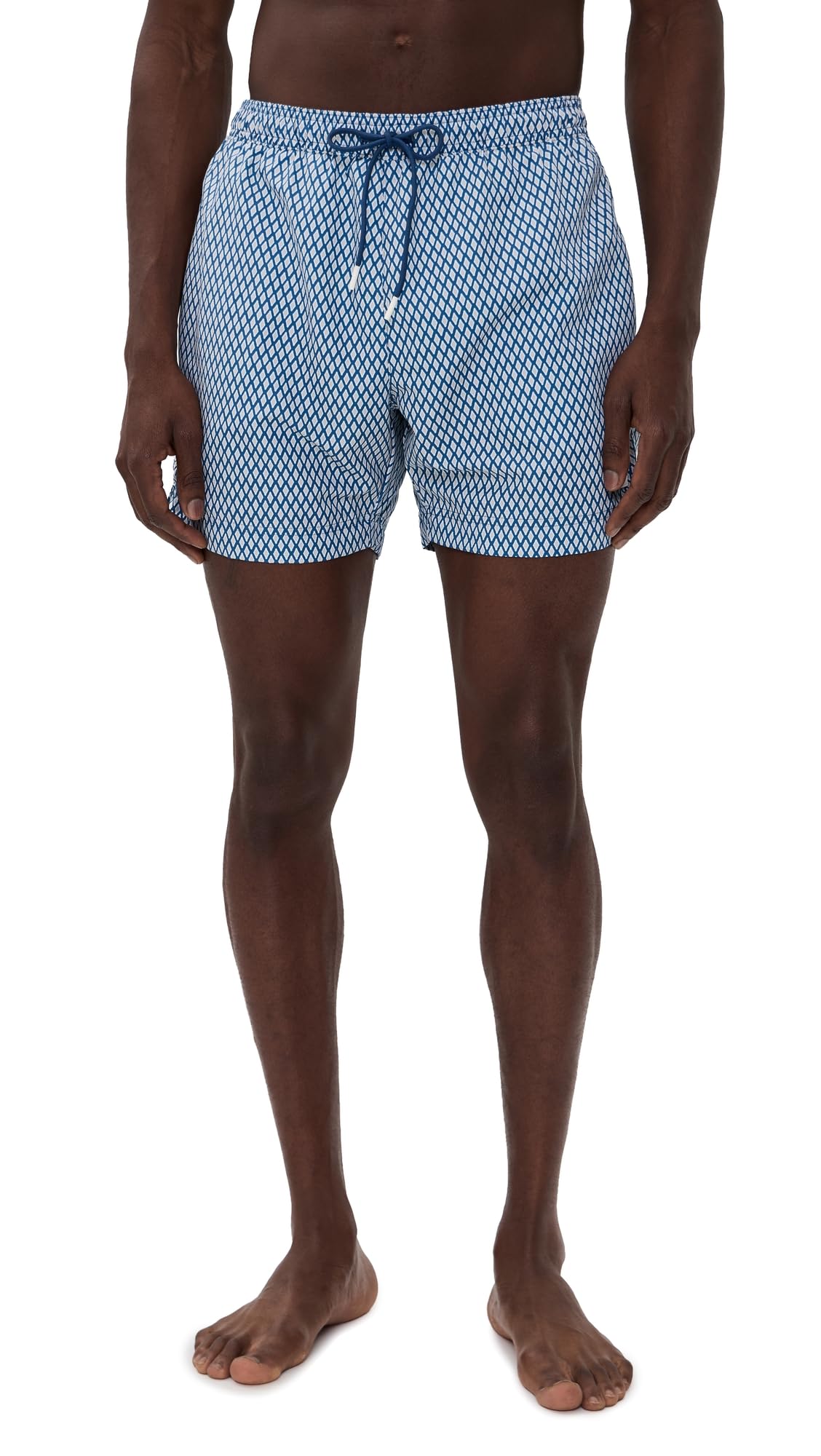 

                                                    BOSS, Vibe Print Swim Trunk, Skyway, M