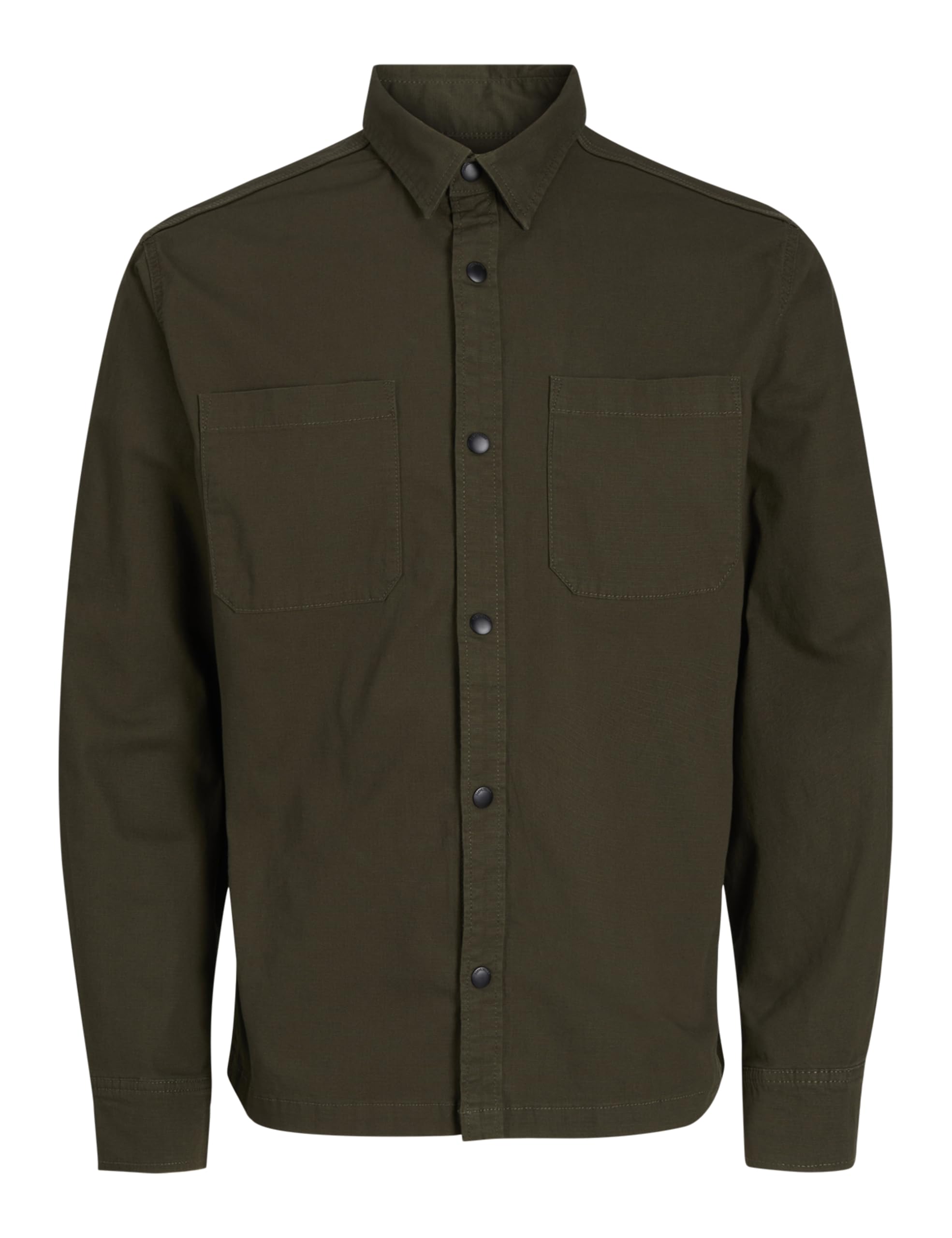Jack & Jones Jcologan Ripstop Overshirt LS, Forest Night, M
