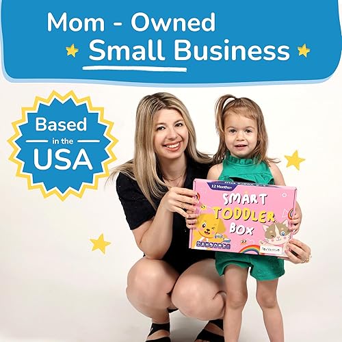 Miniatura 8 de TOYVENTIVE Libros, tarjetas didácticas y rompecabezas para niños pequeños, juguetes educativos y regalos de cumpleaños para niñas de 1, 2 y 3 años,