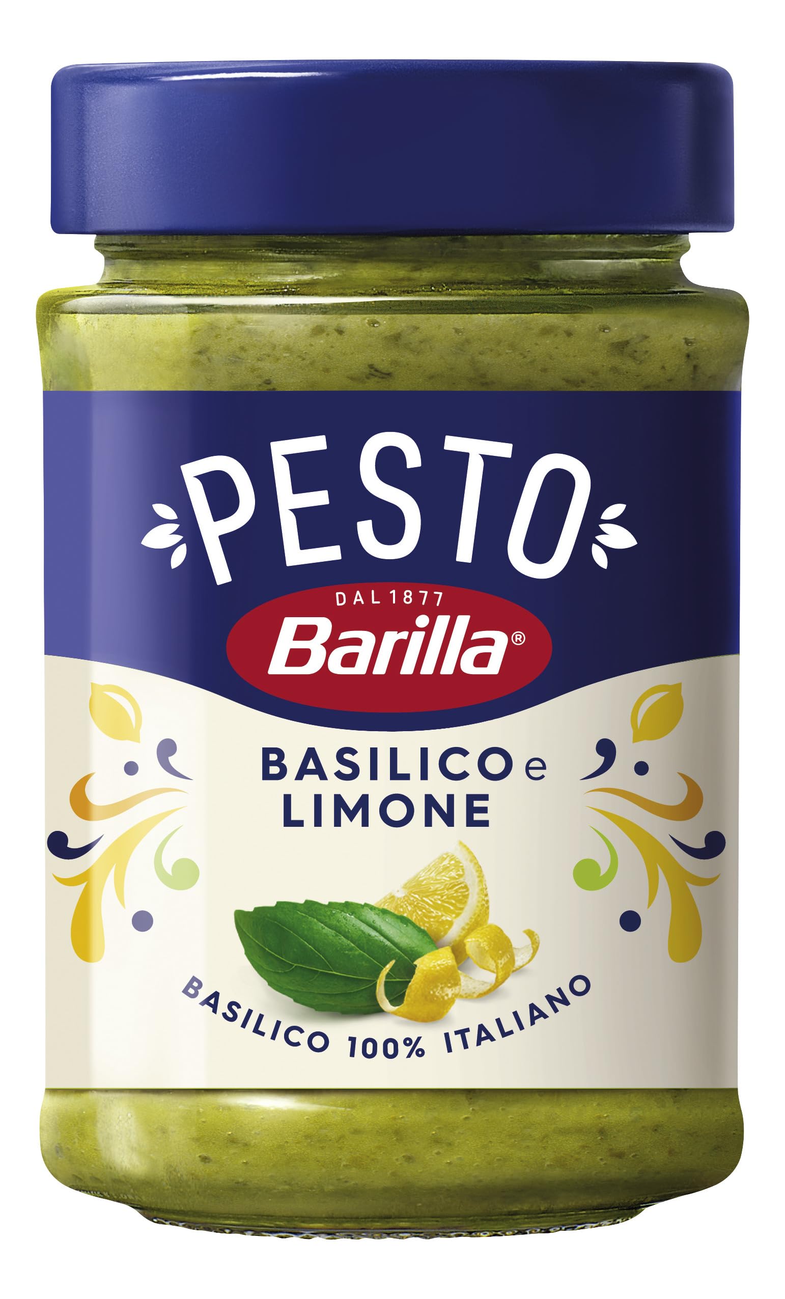 Barilla Pesto Basilico e Limone 12 x 190 g