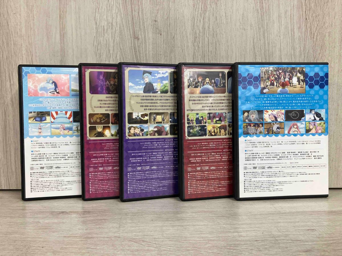 Amazon.co.jp: DVD アニメ 転生したらスライムだった件 外伝5枚