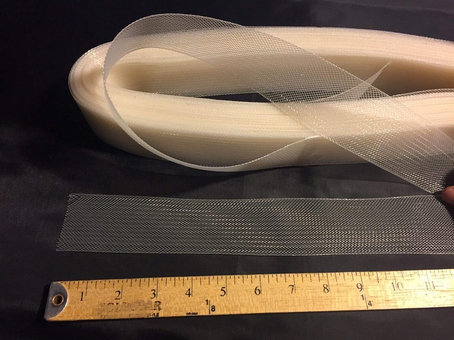 50 Yards- 2 Inches Ivory Crinoline Horsehair Braid Trim-wedding-decorations.