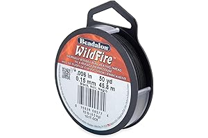 Beadalon Wildfire FireLine Beading Thread .006" X 50'
