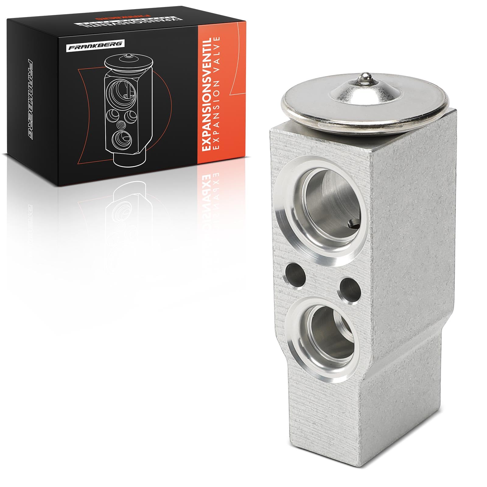 Frankberg Valvola di Espansione Aria Condizionata Alluminio Compatibile con C3 I FC FN Xsara Picasso N68 206 CC 2D 206 SW 2E/K 206 Van Clio II BB CB Replace# 1618192