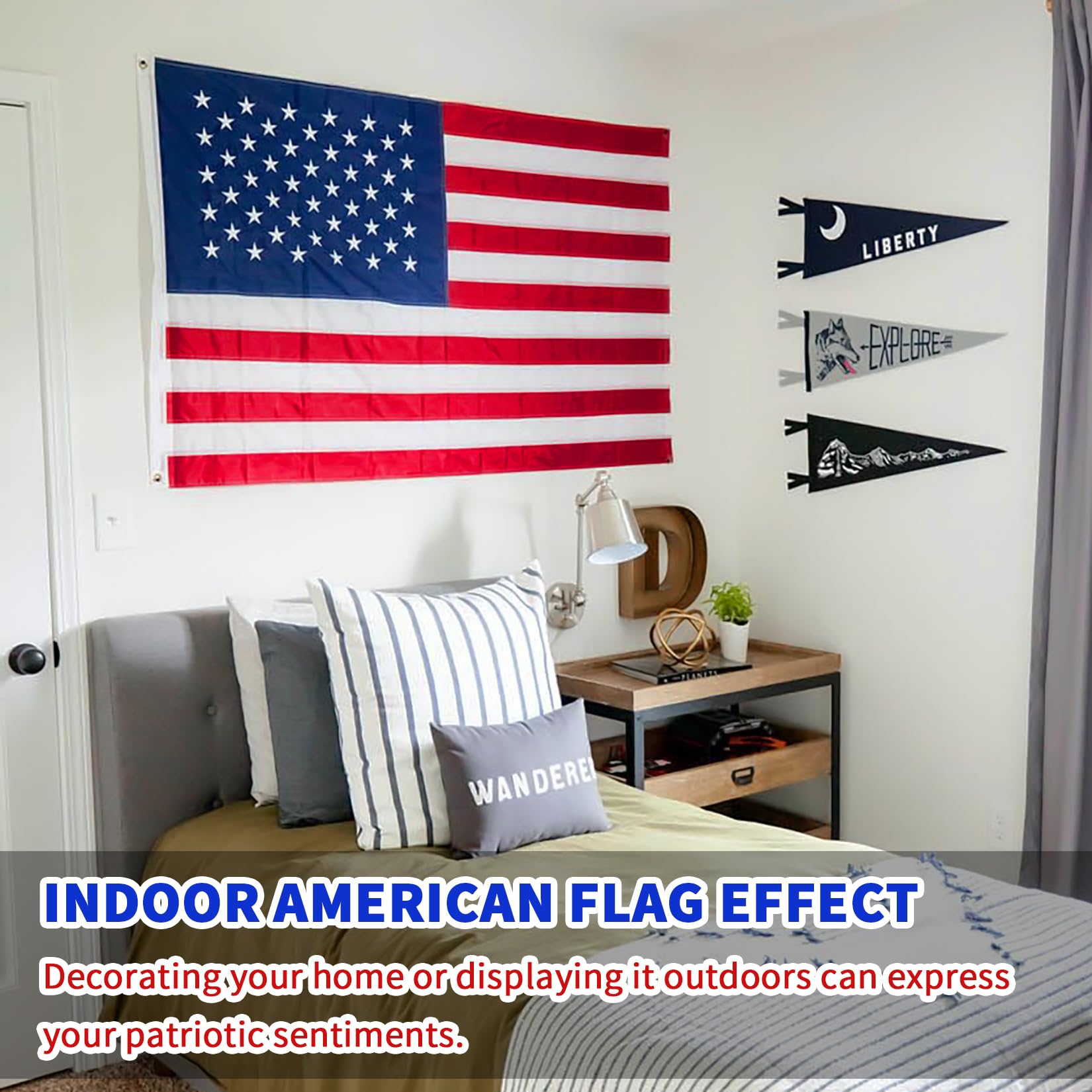 アメリカ国旗 星条旗 マルチカバー ソファーカバー ラグ 128x188