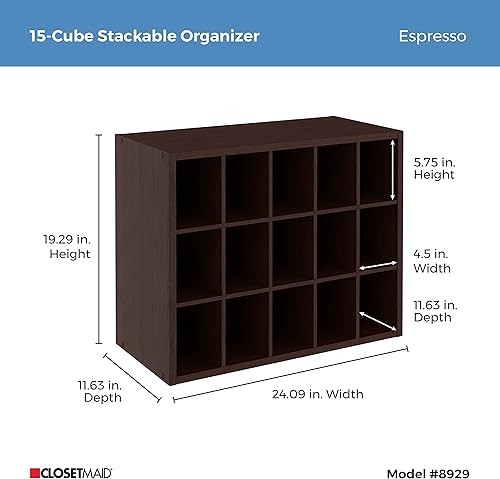 Miniatura 9 de Organizador ClosetMaid de 15 cavidades color cereza oscuro