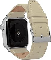 Vista 45 de Bandini Correas de cuero para mujer para Apple Watch de 1.496 pulgadas, 1.575 pulgadas, 1.614 pulgadas para mujer, correa delgada de cuero iWatch