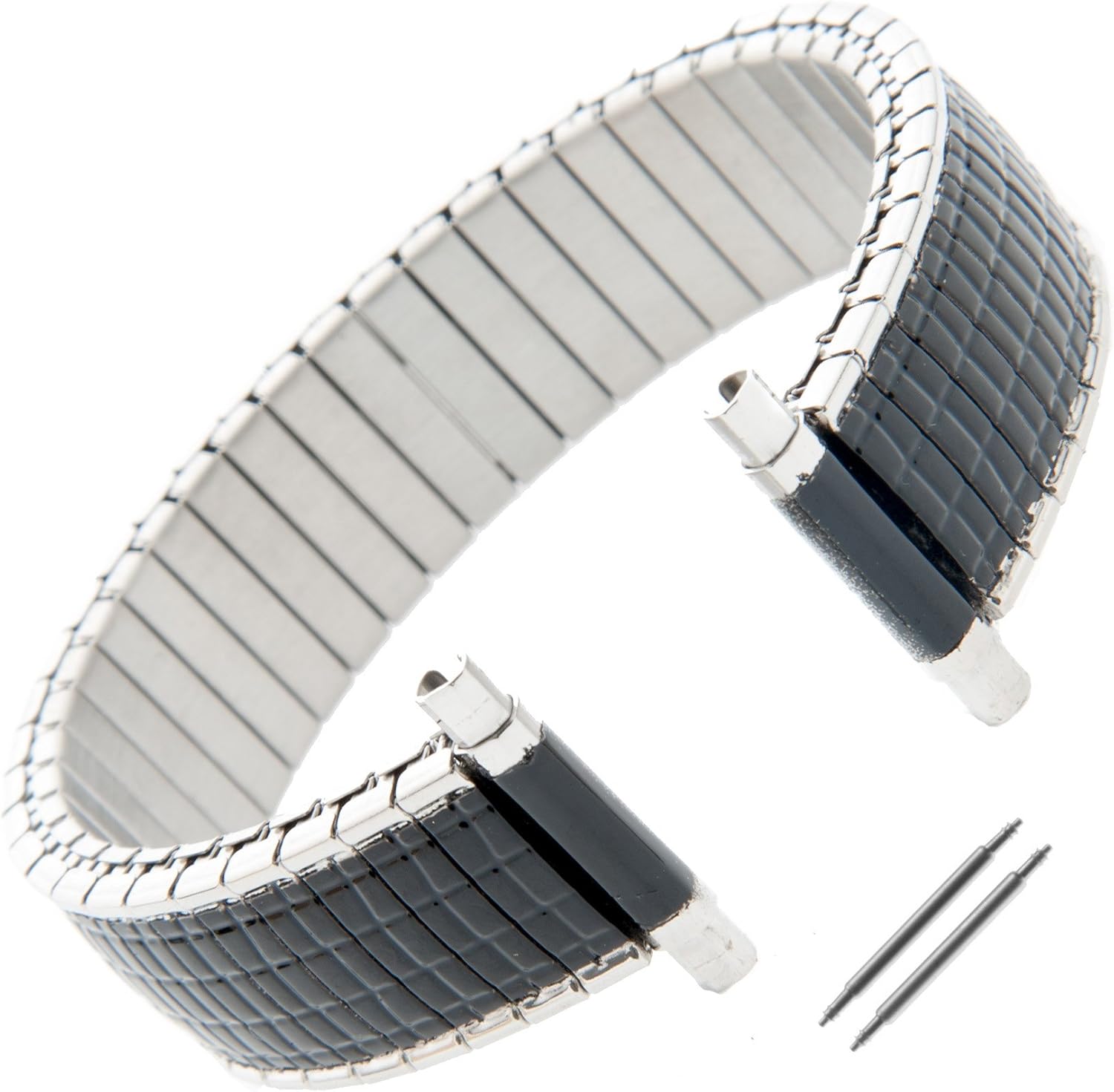 Gilden Gents Custom Length Expansion 16-20mm Vintage Romunda Stainless Steel Watch Band 564
