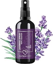 Alpenherz Lavender Spray - 30 ml Natural with Essential Lavender Oil - for Pillows, Room Fragrance, Cushion Spray, Fragrance Spray, Toilet Fragrance Spray, Toilet, Toilet Fragrance, Yoga Spray Gift