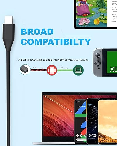 Miniatura 7 de Cargador USB C de 65 W y 45 W, compatible con Lenovo ThinkPad T14 T15 T16 Gen 1 Gen 2 X1 Yoga L13 7i C740 Adaptador de corriente alterna para