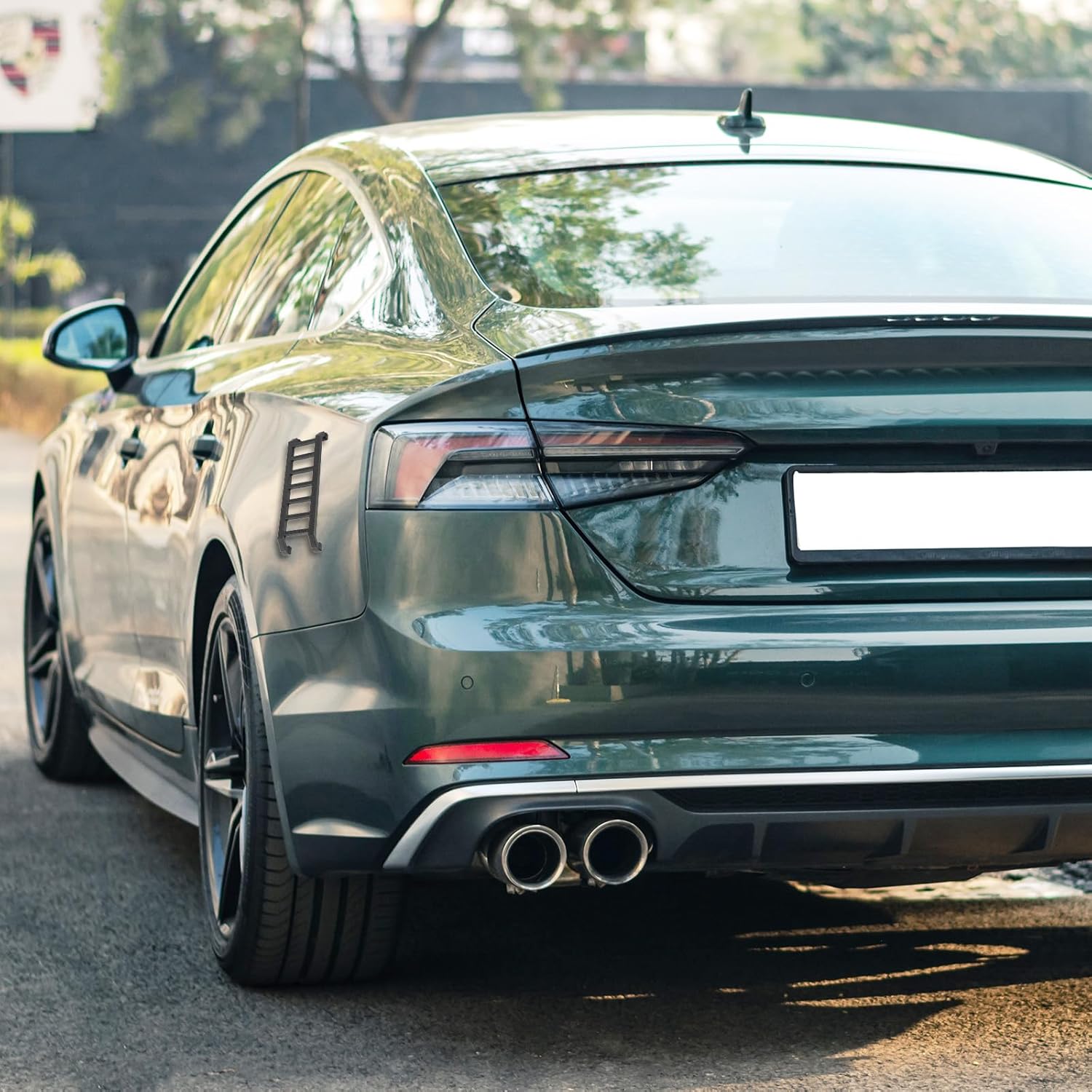 Magnetic Ladder, 7.87x2.36in 3D Print Magnetic Little Ladder Magnetic Ladder for Car Small Magnetic Ladder Widdle Wader Ladder Little Ladder Magnet Suitable for Car Truck SUV(Black)