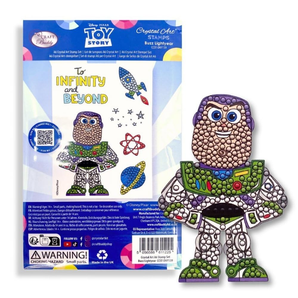 CRYSTAL ART A6 Stamp Set - Buzz Lightyear (Disney)