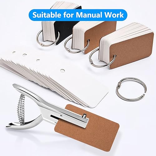 Miniatura 8 de Perforadora de un solo agujero, alcance de 2 pulgadas, perforador de agujero largo portátil de mano resistente, perforador de agujero de aleación de