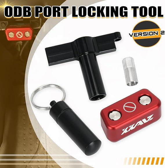 Obd2ポート盗難防止ロックツール、obd2ロックカー盗難防止デバイス、盗難防止カーデバイス、obdポートプロテクター、gmシボレーgmcキャデラック車両バージョン2、アルミニウムに対応