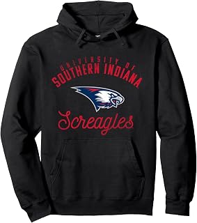 University of Southern Indiana USI Eagles Logo Pullover Hoodie