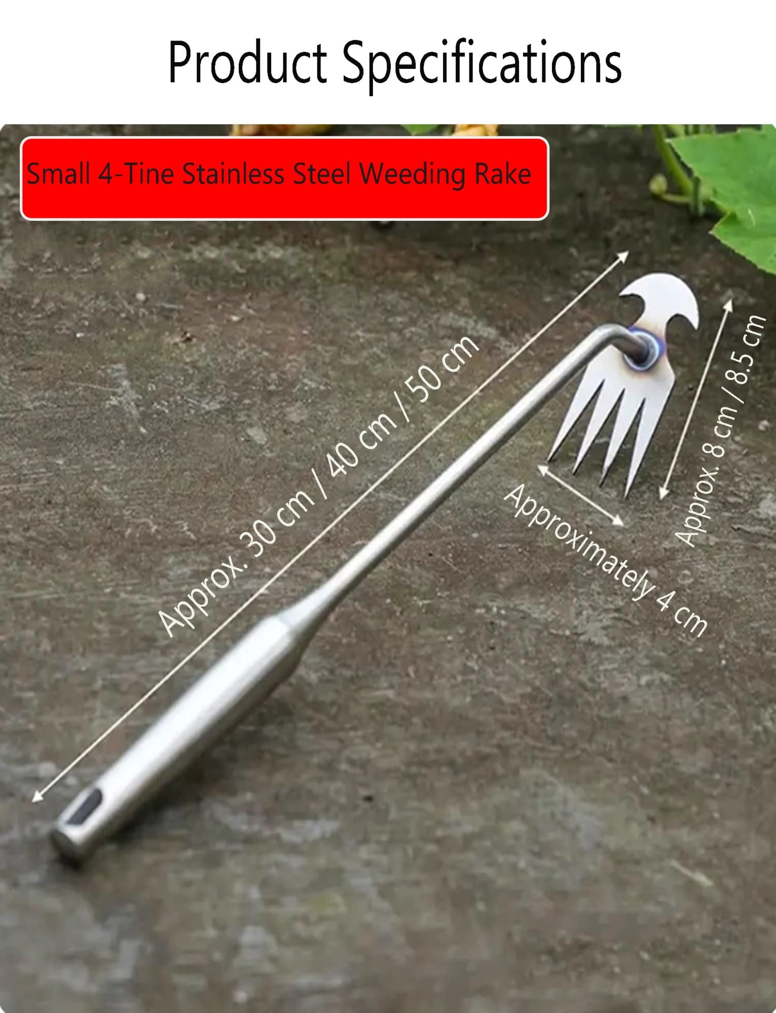 Weed Pulling Tool, sarchiatore manuale con manico, artefatto da giardino, per prato e giardino