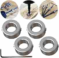 Anelli Ferma Profondità Per Trapano | 3 Pezzi Da 16mm | In Acciaio Inox Con Chiave - Foto 6