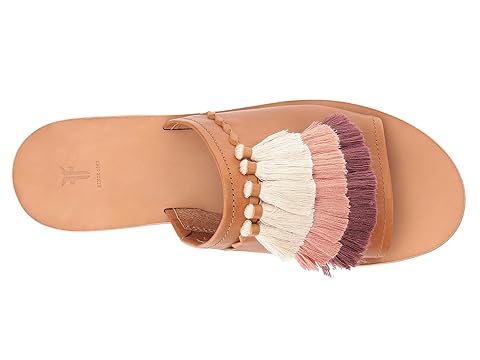 frye riley tassel slide