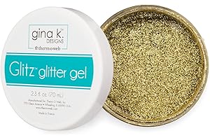Gina K. Designs Space Paste Glitter Gel in Gold: Shimmering Cosmic Accents for Your Creations