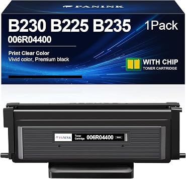 Compatible B230 B225 B235 Black Toner Cartridge 3,000 Pages,1 Pack | Replacement for Xerox 006R04400 006R04401 Black Toner Cartridge for Xerox B230 B225 B235 Printers - With Chip