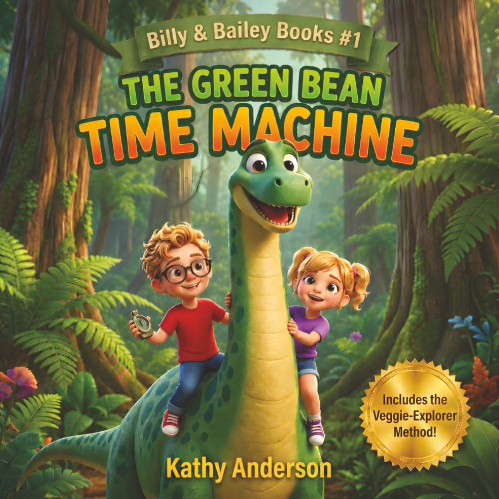 The Green Bean Time Machine: A Dinosaur Veggie Adventure for Picky Eaters (Billy and Bailey Books)