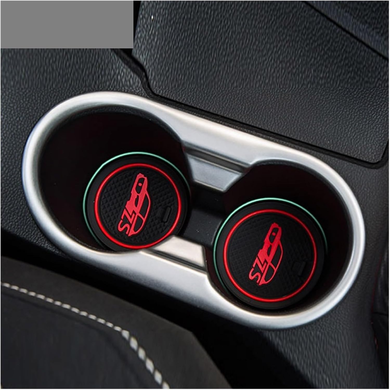 Compatible with MG ZS Door Groove Mat Anti-Slip mat Anti Slip car pad Non-Slip Carpet Door Interior car-Styling Accessories Decoration(8ledset)