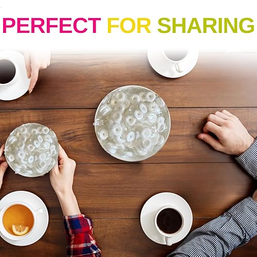 Miniatura 7 de Peppermint Lifesavers envueltos individualmente, 1 libra de caramelos de menta Life Savers envueltos individualmente. Perfecto para vacaciones,