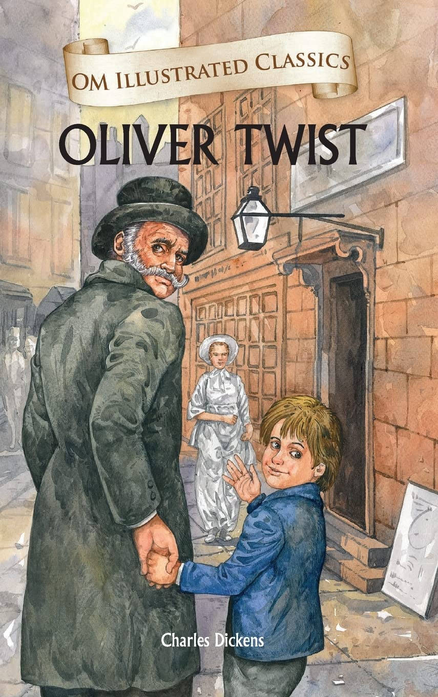 Children Classics - Oliver Twist - Illustrated Abridged Classics with Practice Questions (Om Illustrated Classics for Kids)