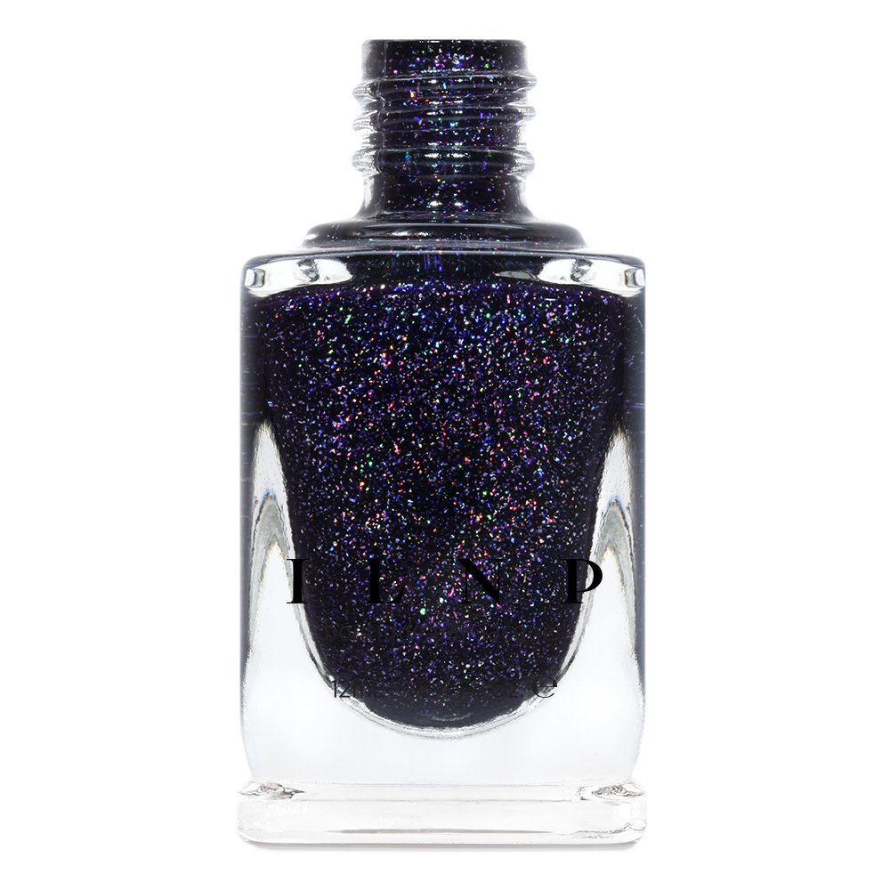 ILNP Cosmetics, Inc.West Wing - Dark Plum Holographic Nail Polish