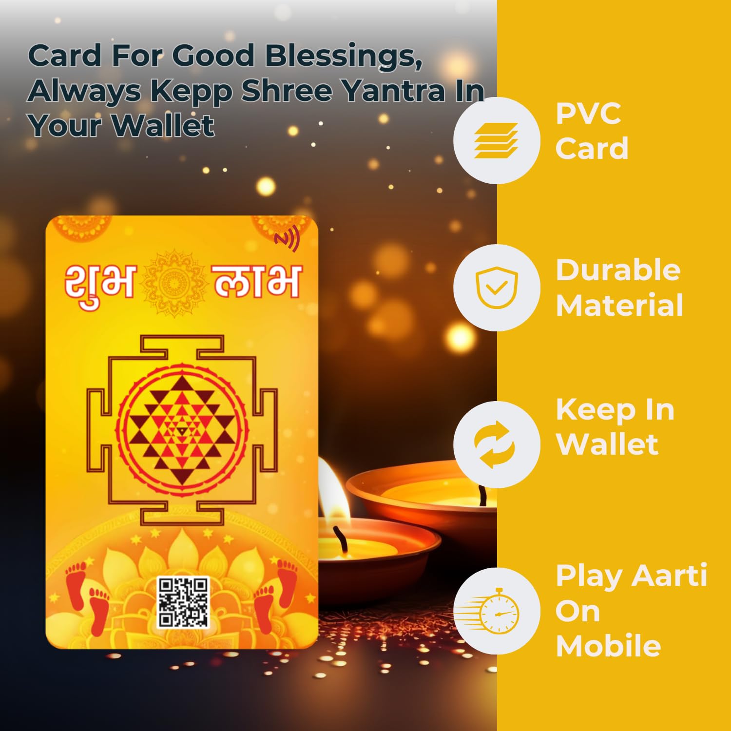 Maa Laxmi Yantra Card - Wealth & Prosperity -5