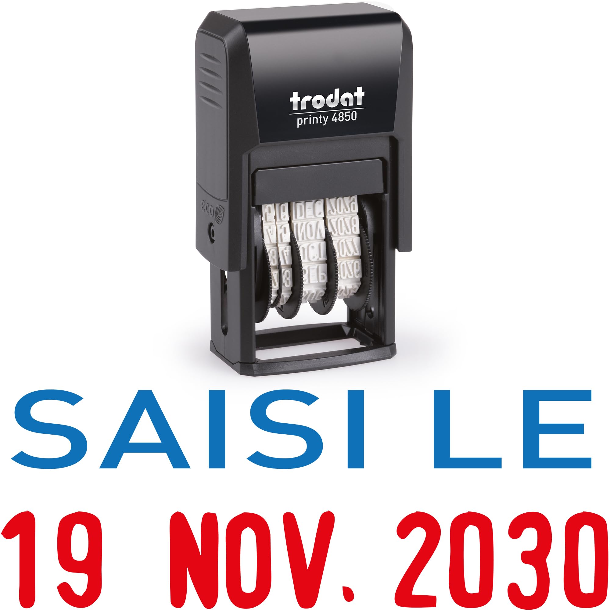 Trodat Datario 4850l8 timbro nero
