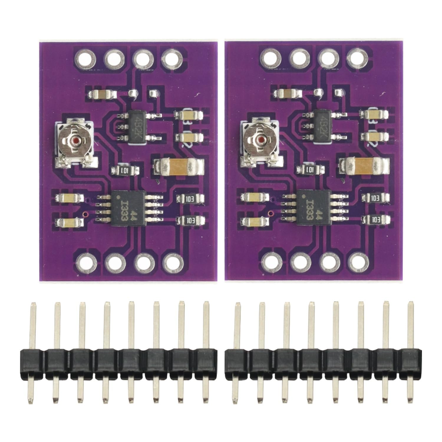 INA333 Low Power Precision Instrumentation Amplifier Module, 3 Operational Amplifier Board for Arduino, Electronic Sensors & DIY Projects